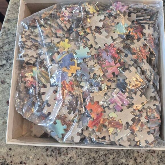 Buffalo Games Josephine Wall Glitter Edition Spirit of Flight 1000 pc Jigsaw Puz - Picture 9 of 10